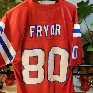 Irving Fryar Patriots NFL Reebok Throwback Jersey